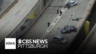 Crash near Pittsburgh's Fort Duquesne Bridge leaves 2 dead