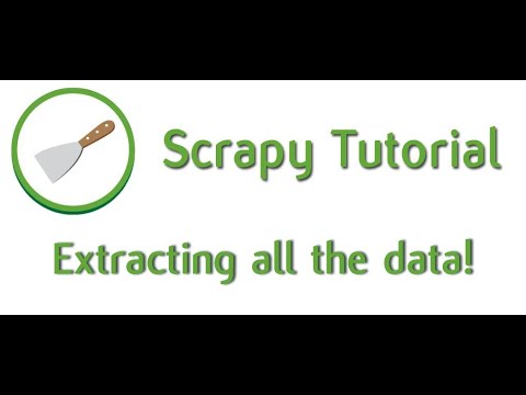 Extract all the data! - 02 - Python scrapy tutorial for beginners