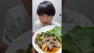 簡単！ラー油豚肉！ #レシピ #料理 #時短レシピ #ラー油 #豚肉レシピ