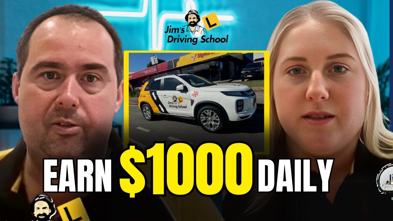 Jim's Driving School - Earn $800 per day, even more! Interview with Andreas and Jenna