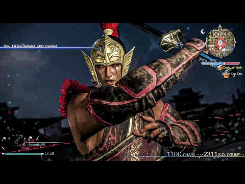 Zhou Tai Dynasty Warriors 9 Ultimate Mode - Clash at Wulin & Preparing for Chibi, Part 4
