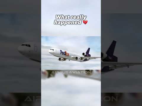 FedEx 🇺🇸 flight 80 - What was supposed to happen 💔 - #avgeeks #pilot #aviation #flight #planes