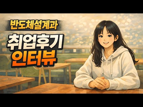 반도체 설계, 10개월이면 충분합니다! 비전공자 취업 후기 인터뷰