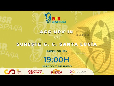 LIGA BSR ESPAÑA | 1ºDIVISIÓN 24/25 | J8 | AGC UPV - IN - SURESTE G.C. SANTA LUCIA