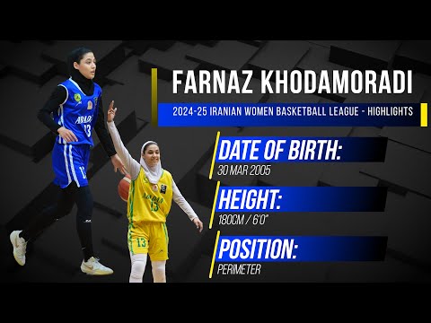 Farnaz Khodamoradi 2024-25 IWBL -Season Highlights