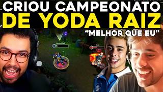 CAMPEONATO DE IMITAÇÃO YODA RAIZ, YETZ MAIN WW DO LOL CLASSIC - RENECRODILO LEAGUE OF LEGENDS