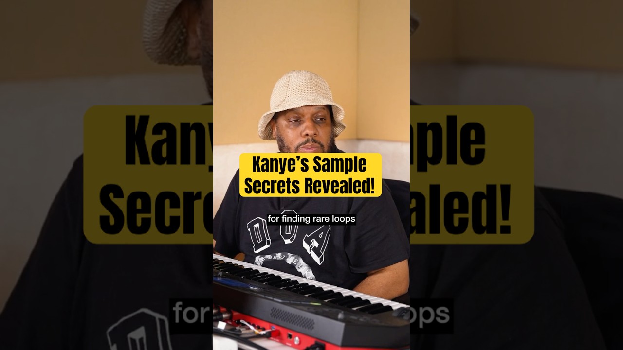 Kanye Sampling Secrets! #kanyewest #kanye #noid #sampletypebeat