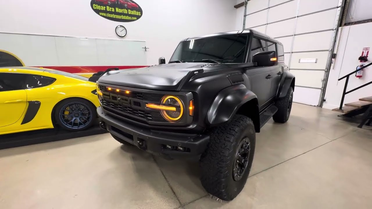 2025 Ford Bronco Raptor - Full Wrap Stealth Matte PPF | Full XPEL XRPlus Window Film