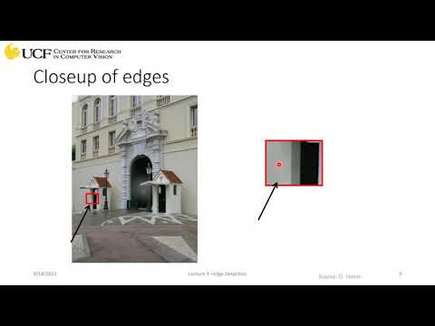 CAP5415 Lecture 6 [Edge Detection - Part I] - Fall2021