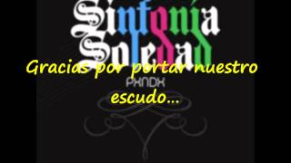 Nunca nadie nos podrá parar - Panda - Letra