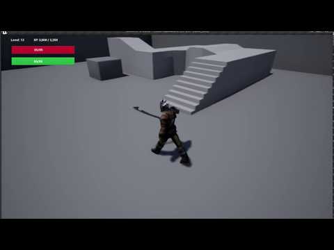 UE4 Action RPG, WIP 1