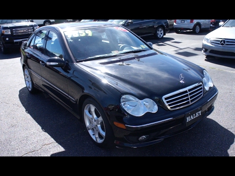 *SOLD* 2007 Mercedes-Benz C230 Sport 6-spd Walkaround, Start up, Tour and Overview