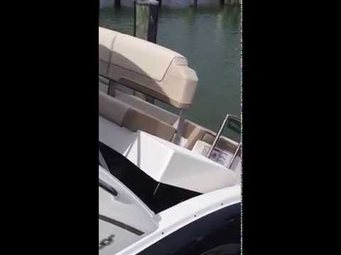 Formula 310 ss Side Transom Exhaust with Captains Call