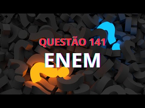 ENEM 2018 -QUESTAO 141 " Um torrefador .." (PPL)