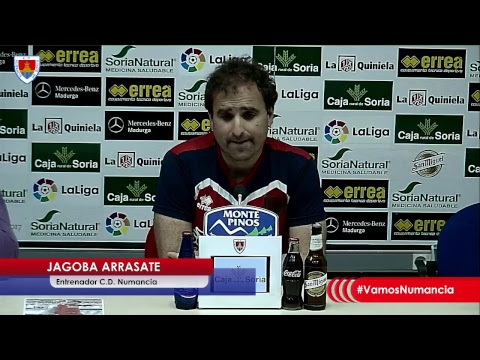 Rueda de prensa de Jagoba Arrasate/ CDN