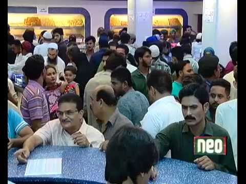 Live Coverage on Chand Raat, Eid Cakes and sweets sale