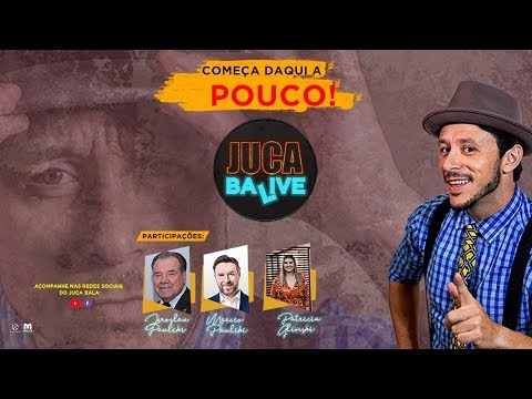 JUCA BALIVE  - JEROSLAU PAULIKI, MARCIO PAULIKI E PATRICIA GLINSKI SÃO OS CONVIDADOS DESTA NOITE