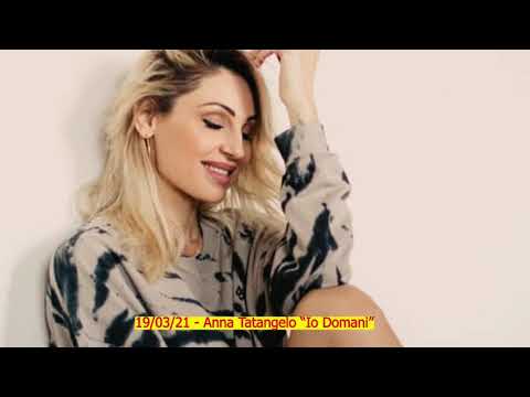 19/03/21 - Anna Tatangelo "Io Domani" cover "live" della canzone di Marcella Bella