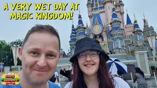 A Very Wet Day at Magic Kingdom! Disney World Vlog - Pirates, Mine Train, Jungle Cruise plus more!