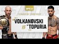 Volkanovski Vs Topuria Full Fight Ufc 298