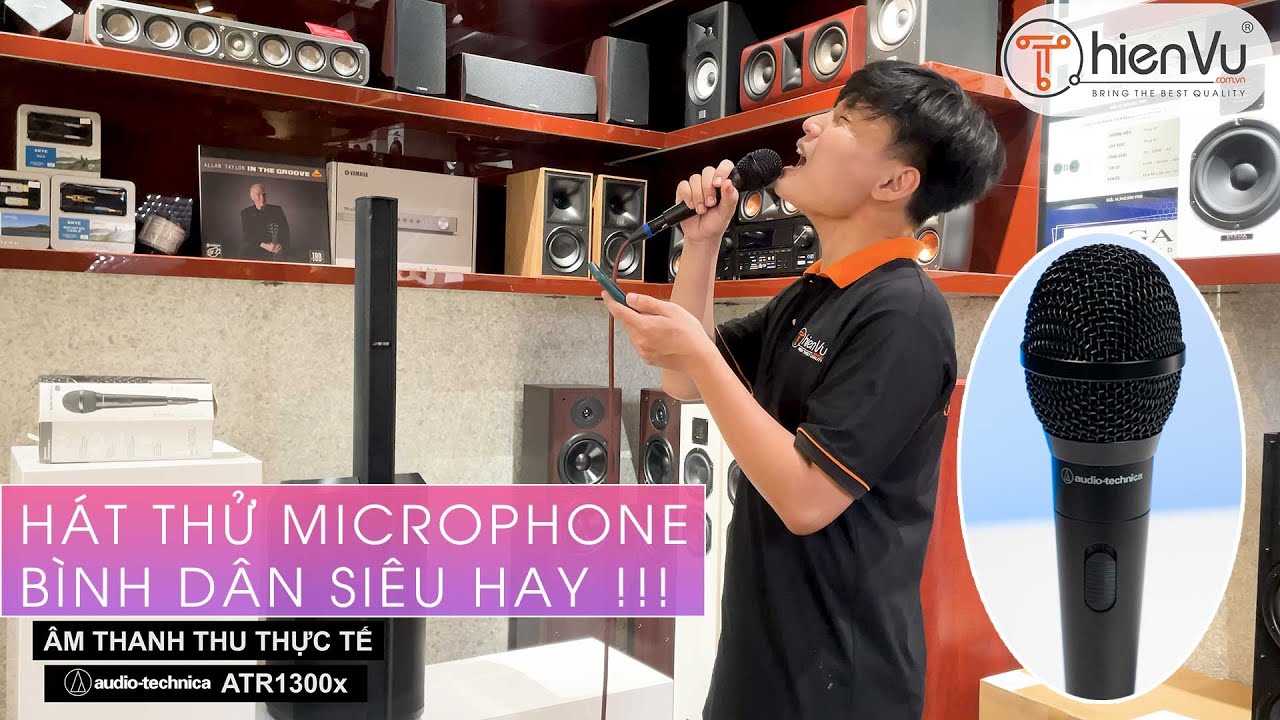 video Micro có dây Audio Technica ATH-ATR1300x chính hãng 0