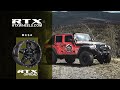 Mesa Satin Black On Jeep Wrangler RTX Wheels Off Road