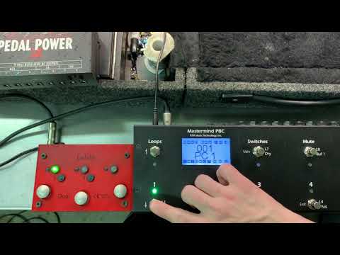 Lehle Dual SGoS Amp Switcher - Switching via MIDI