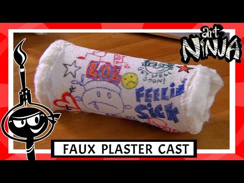 Art Ninja | Faux Plaster Cast | Art for Children