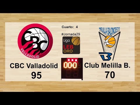 CBC Valladolid 95 - 70 Mellila Baloncesto #J29 (25-marzo-2018)