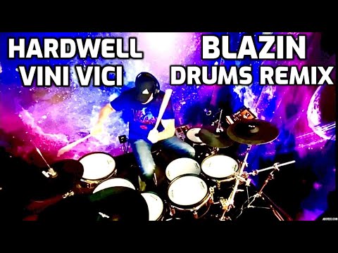 Spaceman - HARDWELL (Orchestra Intro) & Come Close - VINI VICI, NEELIX, MKLA - BlaZin Drums Remix