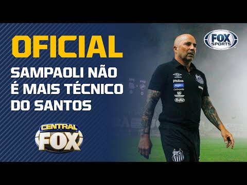 OFICIAL: SAMPAOLI NÃO É MAIS O TÉCNICO DO SANTOS, QUE AGRADECE: 