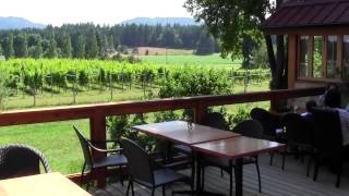 preview picture of video 'Amuse Restaurant on the Vineyard in Cobble Hill, Cowichan Valley, Vancouver Island BC'