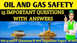Oil and Gas Interview Questions with answers | Oil & Gas Safety #oilandgas #interview #safety