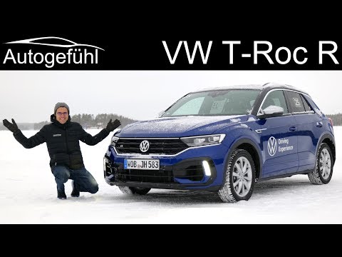 VW T-Roc R FULL REVIEW - faster than the Golf R in Rallye conditions? - Autogefühl