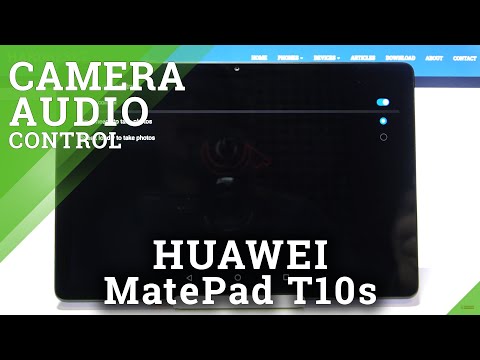 How to Activate Audio Control in HUAWEI MatePad T10s – Control Camera with Voice