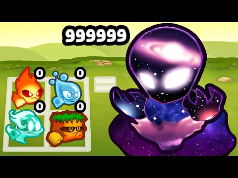 Merging All Elements to MAX LEVEL SPACE Monster