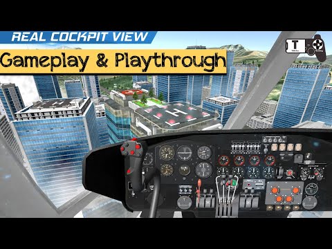 Helicopter Flight Pilot Simulator - Android / iOS Gameplay