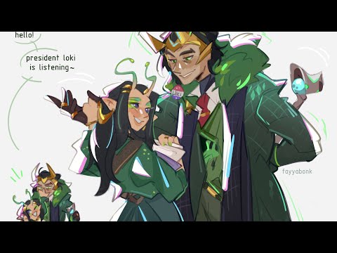 Mantis answers for President Loki | Comic by FayyaBonk
