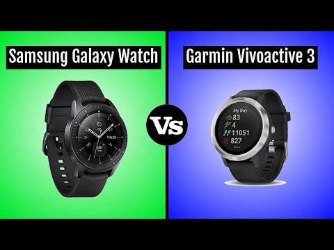Samsung Galaxy Watch vs Garmin Vivoactive 3