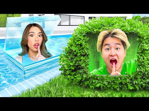 I Built A SECRET Room In HIDE AND SEEK!