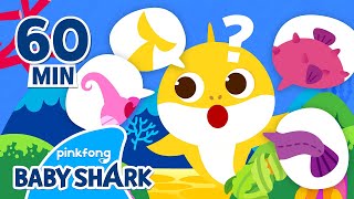 Where is Baby Shark&#39;s Tail? | +Compilation | Sing Along with Colors | Baby Shark Official