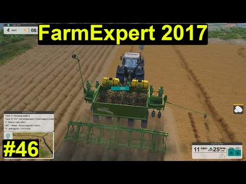 FarmExpert 2017 - wir pflanzen unsere ersten Kartoffeln #46 - Deutsch/German