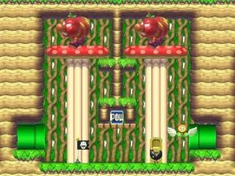 [NSDBU] 5-3 Vicious Vine Incline ⚡️ by m0sh ⚡️ SUPER MARIO MAKER Raw GAMEPLAY