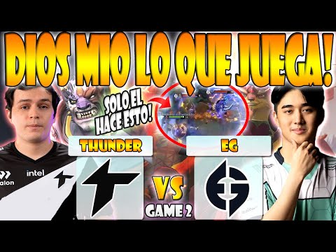 THUNDER AWAKEN VS EG BO3[GAME 2] PAKAZS VS ARTEEZY - THE INTERNATIONAL 11 - 2022 - DOTA 2