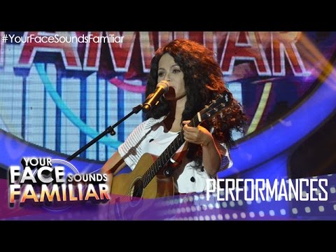 Your Face Sounds Familiar: KZ Tandingan as Lolita Carbon - "Himig Ng Pag-ibig"