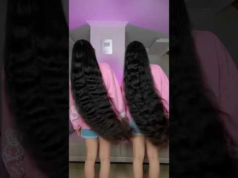 Which one did you like the most?🥰❤️#longhair #hair #twinrapunzel