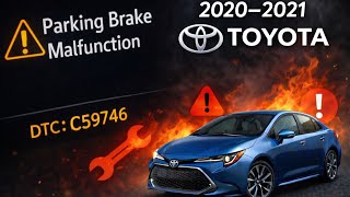 Toyota Parking Brake Light Won’t Go Away? Don't Ignore This
