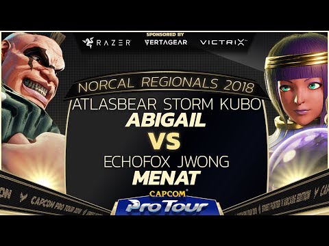 AtlasBear | Storm Kubo (Abigail) vs. EchoFox | JWong (Menat) - Top 32 - NCR 2018 - SFV - CPT 2018