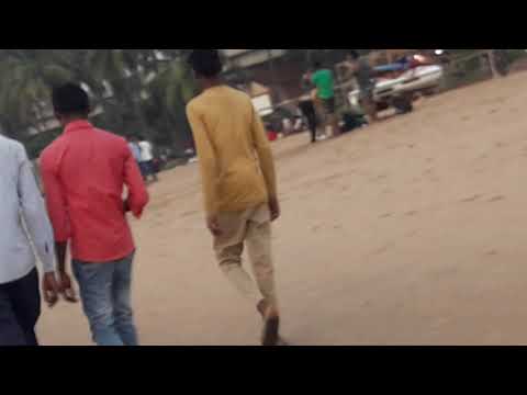 Bina  beach   goa. Peak  hours