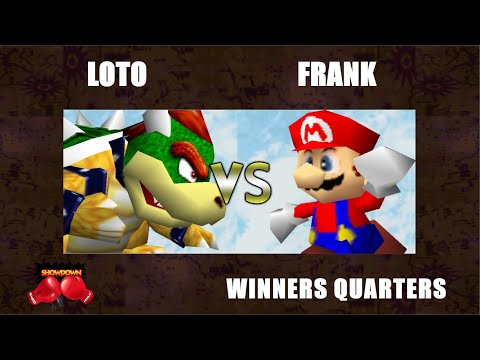 RNS6 Winners Quarters - loto (Bowser) Vs. FRANK (Mario) Smash Remix - SSB64